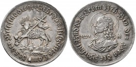 Altdeutschland und RDR bis 1800: Straßburg: Silbermedaille o.J. von J.G. Lutz, Av: Christusbüste nach links, mit Stadtschild oben in der Umschrift, Rv...
