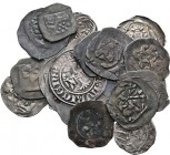 Altdeutschland und RDR bis 1800: Lot von 20 Münzen aus dem Mittelalter, interessantes Konvolut für den Spezialisten.
 [taxed under margin system]