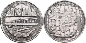 Medaillen alle Welt: Venezuela: Silbermedaille o. J., Silber 1000, 50 mm, 50 g, vorzüglich-Stempelglanz.
 [taxed under margin system]