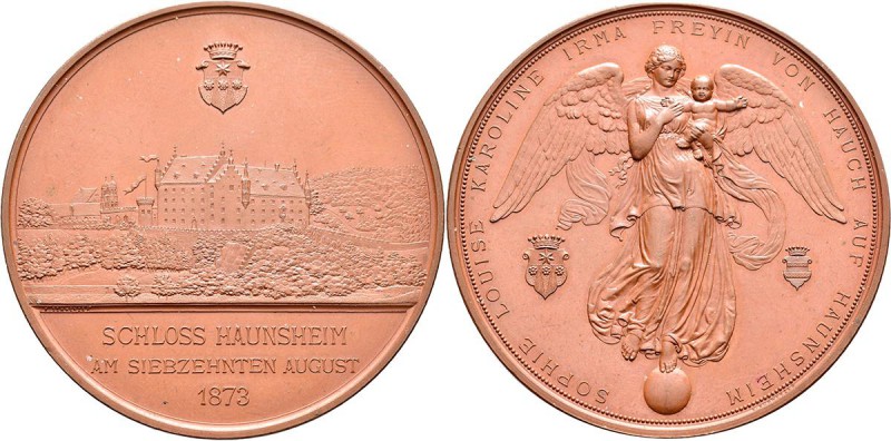 Medaillen Deutschland: Haunsheim (Bei Dillingen an der Donau): Bronzemedaille 18...