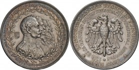 Medaillen Deutschland: Nürnberg: Silbermedaille 1902 von Ludwig Christian Lauer auf den Besuch in Nürnberg anlässlich der 50Jahrfeier des Germanischen...