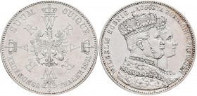 Preußen: Lot 5 Münzen, Taler 1818 A, Vereinstaler 1860,1871, Krönungstaler 1861, Siegestaler 1871, sehr schön, sehr schön-vorzüglich, vorzüglich.
 [t...