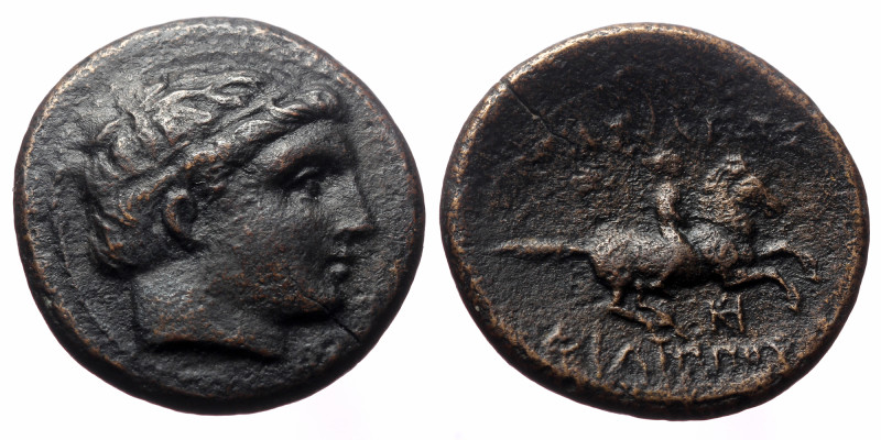 Kingdom of Macedon, Philip III Arrhidaios, AE,(Bronze, 4.48 g 19mm). 323-317 BC....