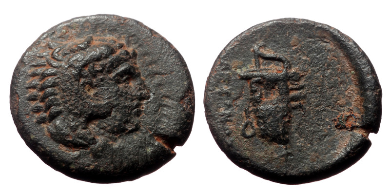 Kingdom of Macedon, Alexander III 'the Great', AE, (Bronze,1.52 g 12mm), 336-323...