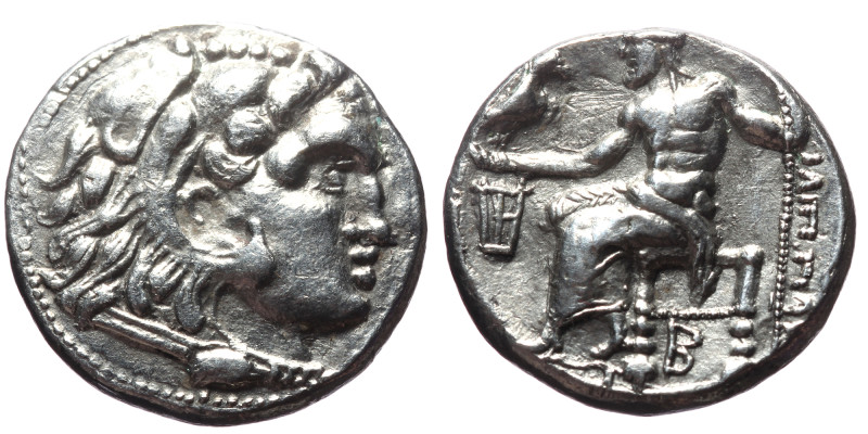 Kingdom of Macedon. Philip III Arrhidaios, AR Drachm,(Silver,3.89 g 17mm), 323-3...