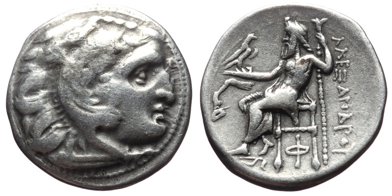 Kingdom of Macedon, Antigonos I Monophthalmos, AR Drachm,(Silver, 4.08 g 18mm), ...