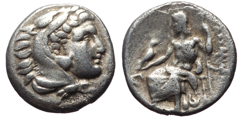 Macedonian Kingdom, Alexander III the Great (336-323 BC). AR drachm (Silver, 16m...