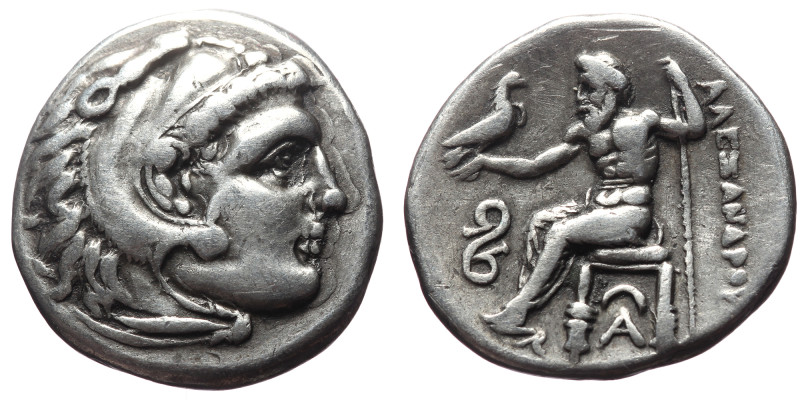 Kingdom of Macedon, Philip III Arrhidaios, AR Drachm (Silver, 4.22 g 16 mm), 323...