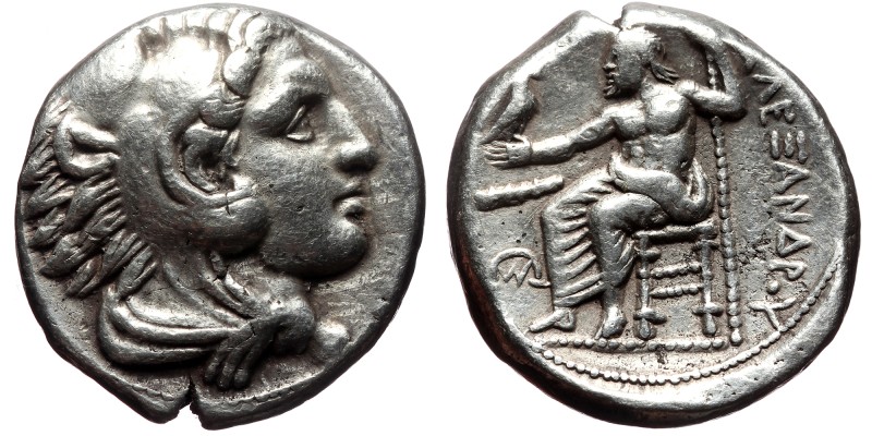 Kingdom of Macedon, Alexander III ‘the Great’, AR Tetradrachm, (Silver,17.15 g 2...