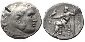 Kingdom of Macedon, Alexander III ‘the Great’. AR Tetradrachm (Silver,16.18 g 28mm), 336-323 BC. "Amphipolis" mint. Struck under Philip III, circa 320...