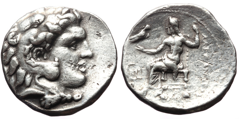 Kingdom of Macedon, Alexander III 'the Great' AR Tetradrachm,(Silver, 16.93 g 27...