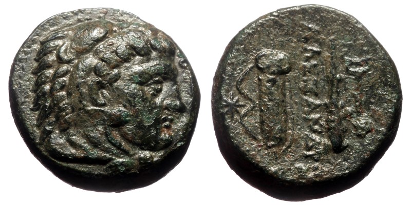 Kingdom of Macedon, Philip III Arrhidaios (323-317 BC) AE (Bronze, 6.15g, 17mm) ...