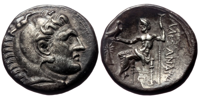 Kingdom of Macedon, Kassander, AR Tetradrachm (Silver, 16.75 g 27mm), As regent,...