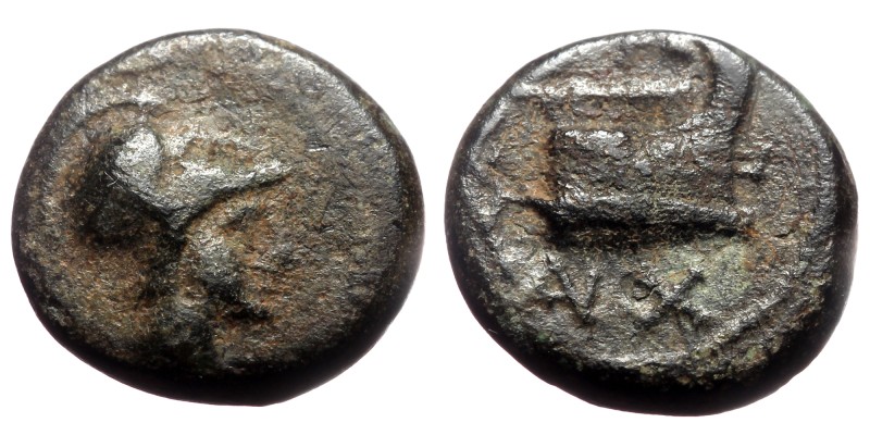 Kingdom of Macedon, Salamis, Demetrios I Poliorketes (ca 306-283 BC) AE (Bronze,...