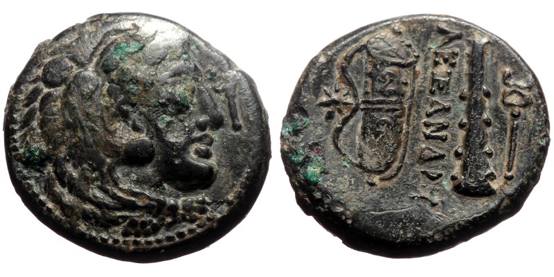 Kingdom of Macedon, Philip III Arrhidaios. (323-317 BC) AE 19 (Bronze, 6.00g, 19...