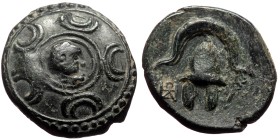 Kingdom of Macedon, Philip III Arrhidaios (323-317 BC) AE (Bronze, 17mm, 3.55 g), uncertain mint in western Asia Minor, ca 323-310.
Obv: Macedonian s...