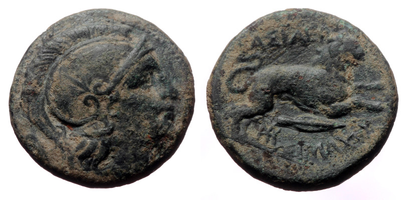 Kings of Thrace (Macedonian). Lysimachos, AE, (Bronze, 4.83 g 18mm), 305-281 BC....