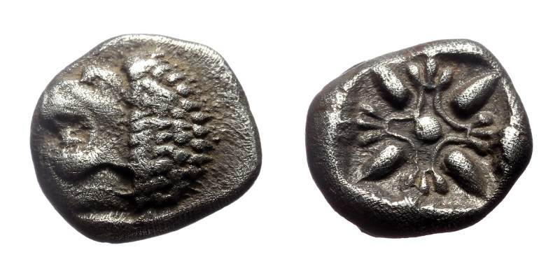Ionia, Miletos, AR Obol or Hemihekte,(Silver, 1.16 g 9mm), Late 6th-early 5th ce...