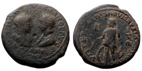 Moesia. Marcianopolis. Gordian III and Tranquillina. AE. (Bronze, 12.26 g. 27 mm.) Reign of Gordian III, 241-244 AD. Magistrate, Prosius Tertullianus,...