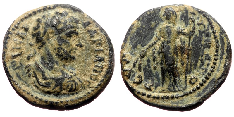 Phrygia, Palaeobeudus AE (Bronze, 17mm, 1,92g) Hadrian (117-138)
Obv: ΑΔΡΙΑΝΟϹ ...