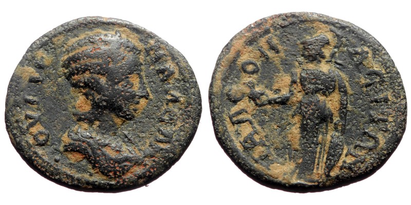 Pisidia. Palaeopolis. Julia Mamaea. AE. (Bronze, 4.17 g. 20 mm.) 69-79 AD. Reign...