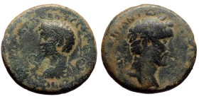 Seleucis and Pieria. Antioch. Antoninus Pius and Marcus Aurelius as Caesar. AE. (Bronze, 10.36 g. 23mm.) 138-161.
Obv: Laureate, draped and cuirassed...
