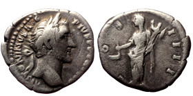 Antonius Pius (138-161) AR denarius (Silver, 3,09g, 19mm) Rome, ca 138-161. 
Obv: ANTONINVS AVG PIVS P P TR P XVI, Laureate head right 
Rev: COS IIII,...