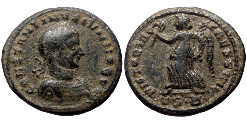 Constantine II (Caesar, 316-337). AE, Follis. (Bronze, 2.72 g. 19mm.) Thessaloni...
