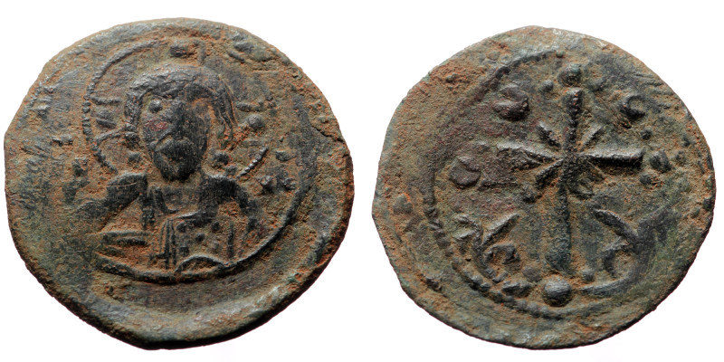 Anonymous. Class I. Nicephorus III Botaniates AE, Follis (Bronze, 3.37 g. 26mm.)...