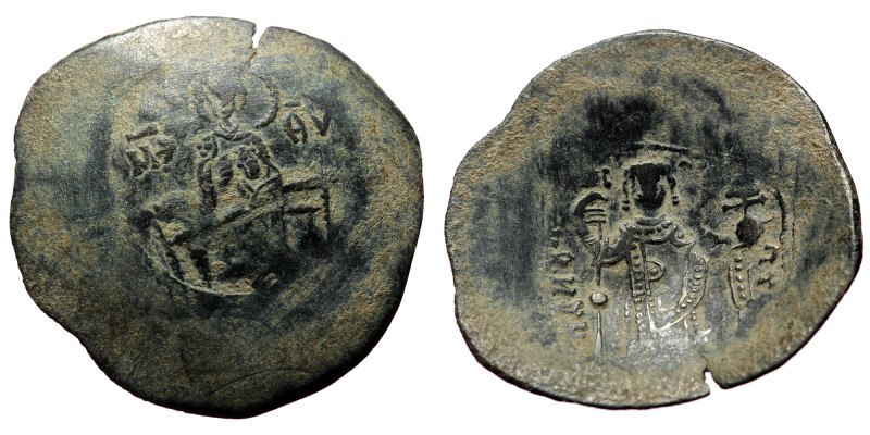 Manuel I Comnenus. Aspron, Trachy (Aspron, 4.13 g. 31mm.) Constantinople. 1143-1...