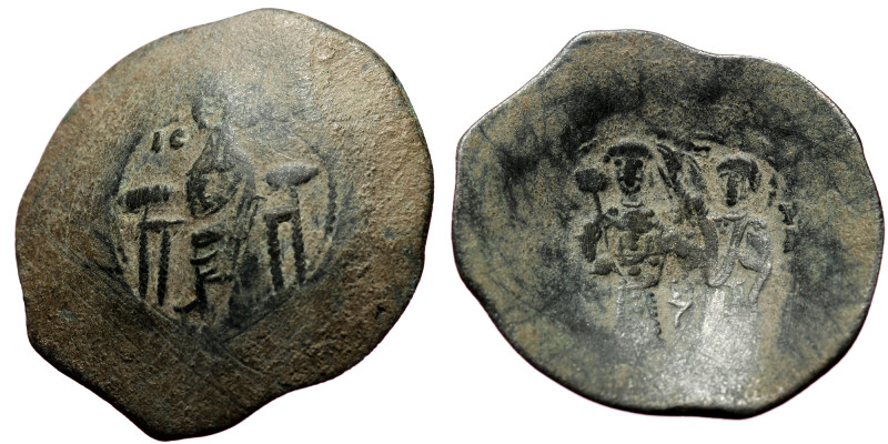 Manuel I Comnenus. AE, Trachy (Bronze, 4.80 g. 29mm.) Constantinople. 1143-1180 ...