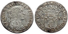 Italy. Torriglia. Violante Doria Lomellini, AR, Luigini (Silver, 2.13 g. 21mm.) 1654-1671 AD.
Obv: PVLCRA VIRTVTIS IMAGO, Draped female bust right.
...