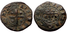 Crusaders (?), Antioch AE denier (Bronze, 1,16g, 17mm))
