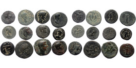 12 ancient bronze coins (Bronze, 59.67g)