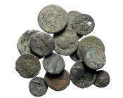 15 Ancient bronze coins (100.43)