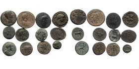 12 Ancient bronze coins (Bronze, 63.99g)
