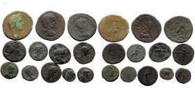 12 Ancient bronze coins (Bronze, 69.20g)
