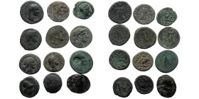12 Ancient bronze coins (Bronze, 49.91g)