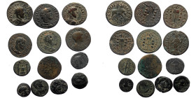 13 Ancient bronze coins (Bronze, 69.50g)