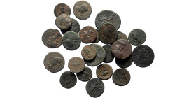 25 Ancient bronze coins (Bronze, 116.650g)