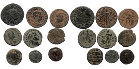9 Ancient bronze coins (Bronze, 49.93g)