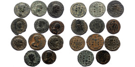 11 ancient bronze coins (Bronze, 48,10g)