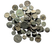 60 Greek bronze coins (Bronze, 73.38g)