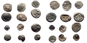 12 Greek silver coins (Silver, 7.07g)