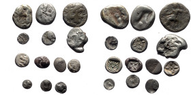 12 Greek silver coins (Silver, 24.85g)