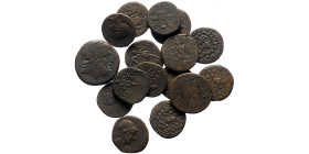 16 Greek bronze coins (Bronze, 150.08g)