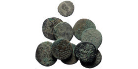 10 Greek bronze coins (Bronze, 70,38g)