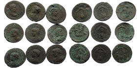 9 Roman Provincial bronze coins (Bronze, 94,07g)