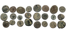 12 Roman Imperial bronze coins (Bronze, 36.27g)