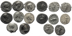 8 Roman Imperial silver coins (Silver, 23.17g)
